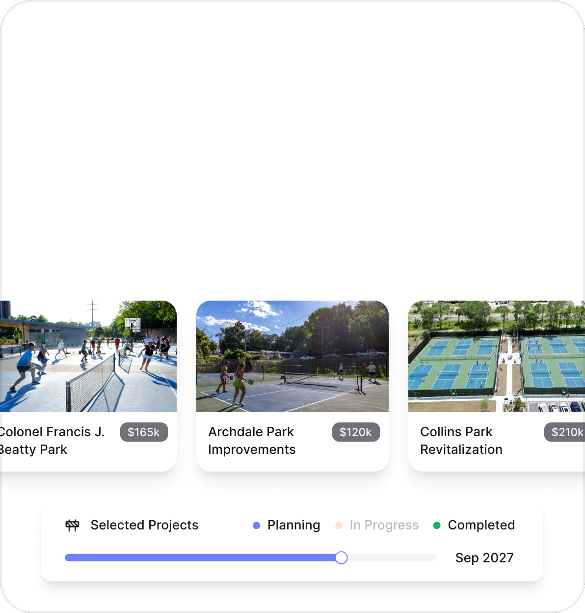 Tracker app preview